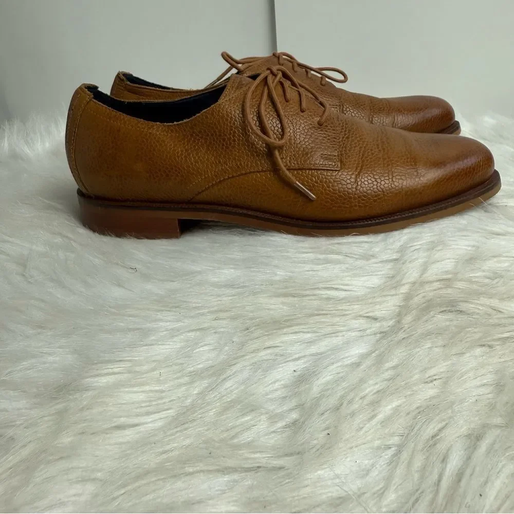 Cole Haan Carter‎ Cuoio Leather Plain Oxfords Dress